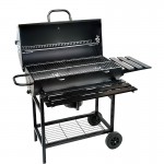 Bormann Elite Bbq1172 Ψησταριά Κάρβουνου Μ70Xπ35Cm, Με Καπάκι Και Θερμόμετρο,Με 2 Ρόδες BBQ1172 BORMANN ELITE (072409)