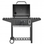 Bormann Elite Bbq1940 Ψησταριά Κάρβουνου-Καπνιστήρι 60X45,Με Θερμόμετρο, Ρυθμιζόμενη Βάση 6 Θέσεων BBQ1940 BORMANN ELITE (072669)