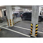 Bormann Pro Bpp2491 Γωνιά Προστασίας Parking Λαστιχένια Ύψος 80Cm Με Ανακλαστικές Ταινίες BPP2491 BORMANN Pro (070870)