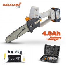 Nakayama Pro Ec1550 Κλαδευτικό Αλυσοπρίονο Μπαταρίας  21V, Brushless,Li-Ion, Λάμα 20Cm, 1500Gr EC1550 NAKAYAMA PRO (055655)