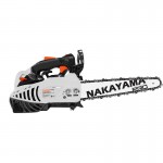 Nakayama Pro Pc2525 Αλυσοπρίονο Κλαδευτικό Βενζίνης 25Cc/1.4Hp,Λάμα 25Cm,1/4''X1,1Mm, 2,5Kg PC2525 NAKAYAMA PRO (068228)